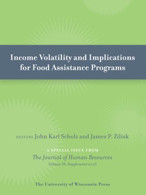 cover image of Income Volatility and Implications for Food Assistance Programs